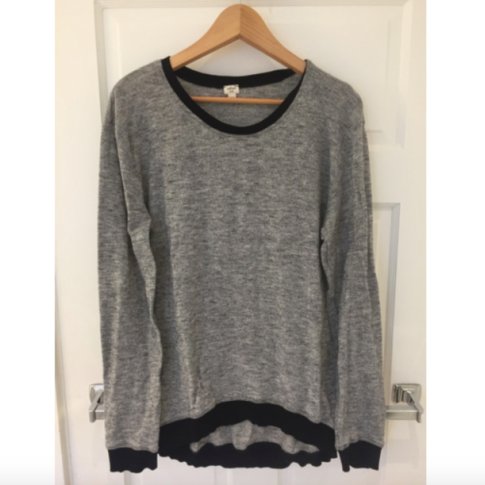 Cozy Wilfred Grey Sweater!